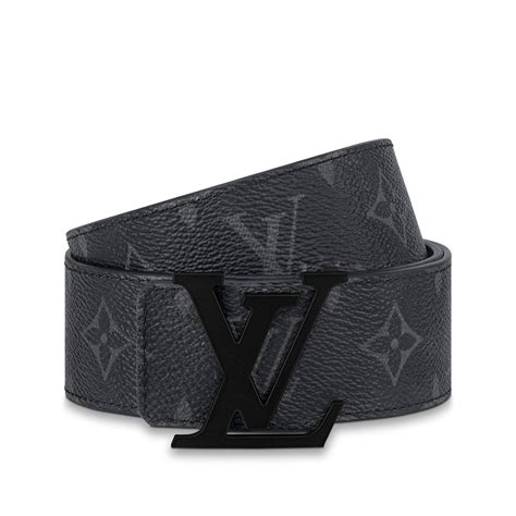 black mens lv belt